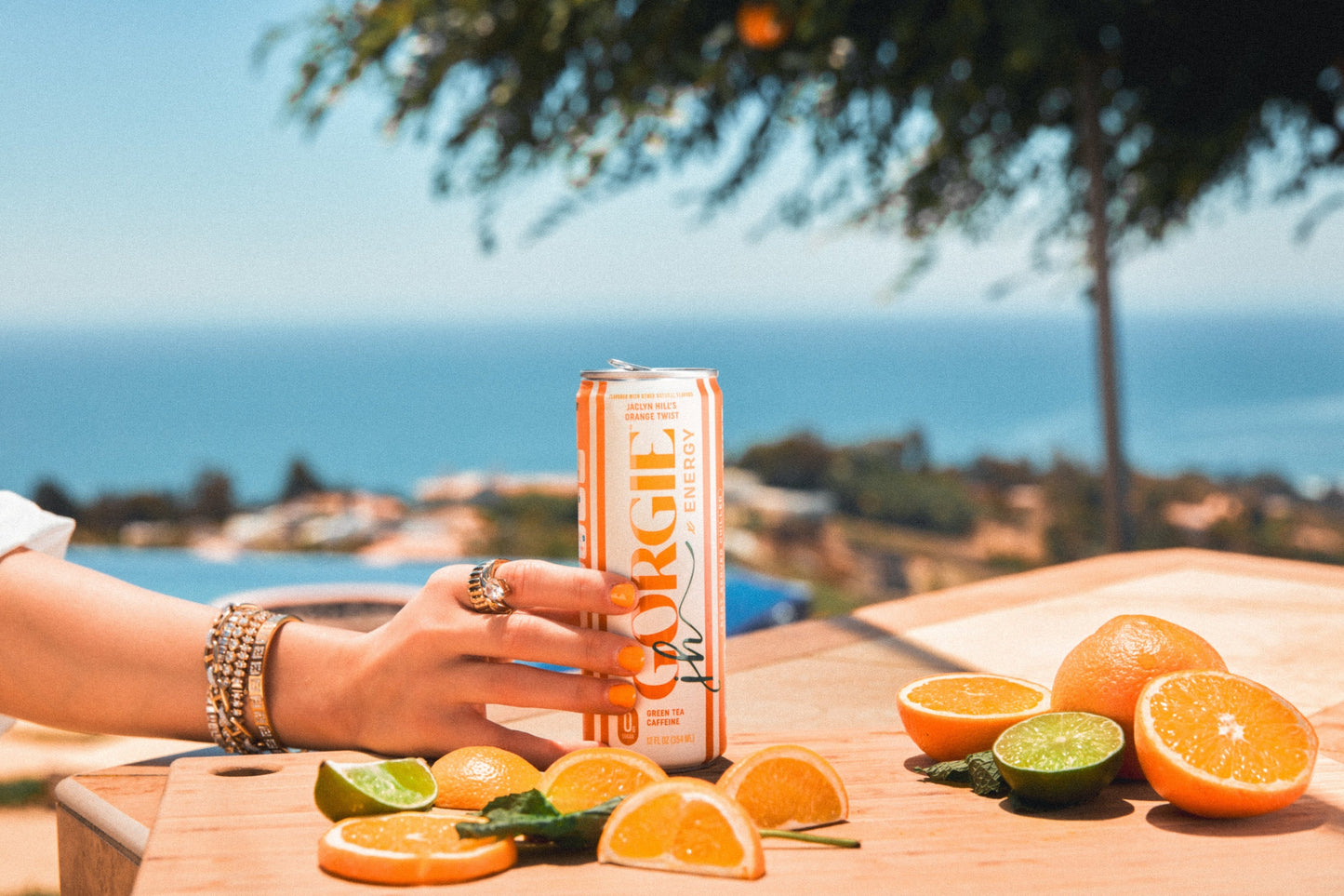 GORGIE Jaclyn Hill's Orange Twist - 12 Cans Pack Energy Drink GORGIE