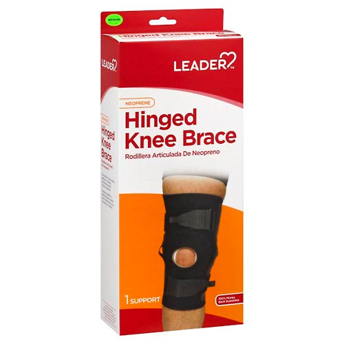 Leader Neoprene Hinged Knee Support, Medium Knee Braces Pasteur Pharmacy