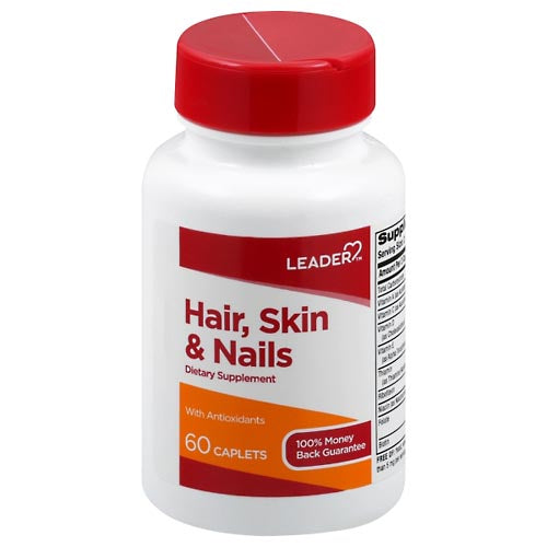 Leader™ Hair, Skin &amp; Nails Daily Supplement – Targeted Beauty Formula Nails Pasteur Pharmacy