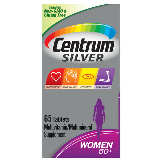 Centrum Multivitamin, Women 50+, Silver, Tablets Vitamins & Supplements Pasteur Pharmacy