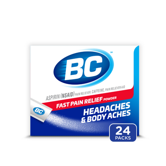 BC® Fast Pain Relief Powder – 6-Pack (24ct per box) Medicine & Drugs Pasteur Pharmacy