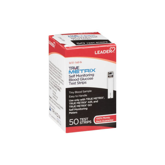 Leader™ TRUE METRIX® Blood Glucose Test Strips – Self-Monitoring System Blood Glucose Test Strips Pasteur Pharmacy