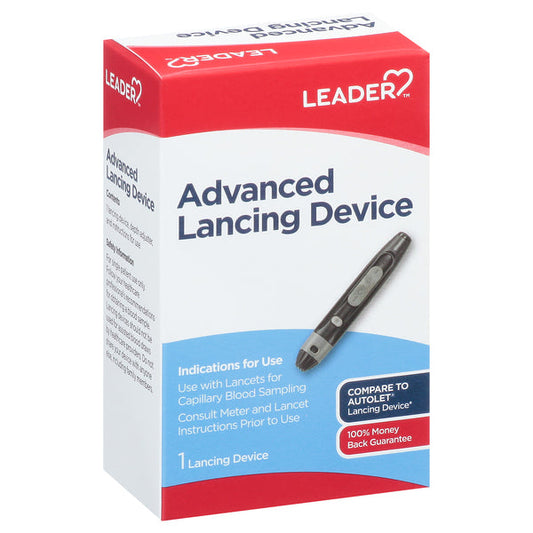 Leader™ Advanced Lancing Device – For Daily Glucose Testing Lancing Devices Pasteur Pharmacy