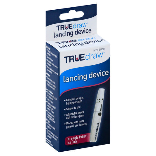 Truedraw Gentle Draw Lancing Device Prestige, 1 Each By Prestige Lancing Devices Pasteur Pharmacy