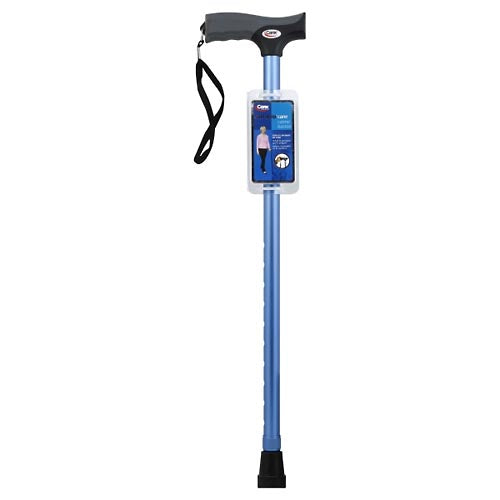 Carex Soft Grip Cane Metallic Blue Canes & Walking Sticks Pasteur Pharmacy