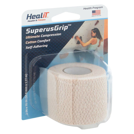 Healit SuperusGrip Bandage - 2 Inch X 70 Inch First Aid Pasteur Pharmacy