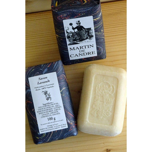 Martin de Candre Single Solid Soap Collection 100g - 250g Bar Soap Pasteur Pharmacy Lavender 250g