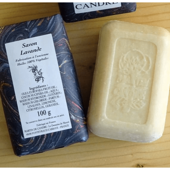 Martin de Candre Single Solid Soap Collection 100g - 250g Bar Soap Pasteur Pharmacy Lavender 100g