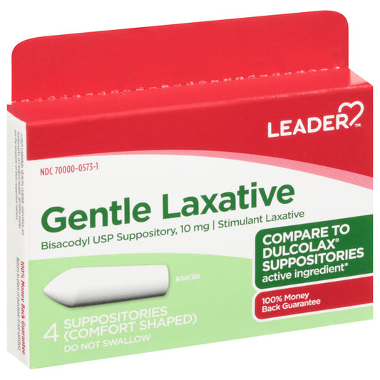 Leader, Suppositories, Gentle Laxative Medicine & Drugs Pasteur Pharmacy