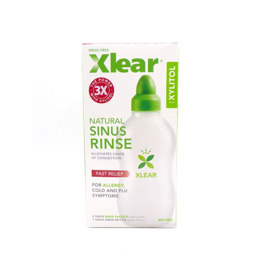 Xlear Sinus Care Rinse Kit with Xylitol – Natural Relief & Congestion Support Respiratory Care Pasteur Pharmacy