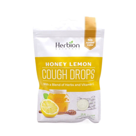 Herbion Naturals Honey Lemon Cough Drops - 25ct Vitamins & Supplements Pasteur Pharmacy