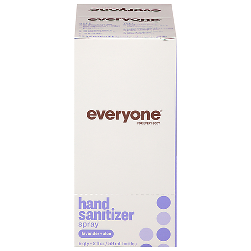 Everyone Lavender Aloe Hand Sanitizer 20 Oz Spray Health & Beauty Pasteur Pharmacy