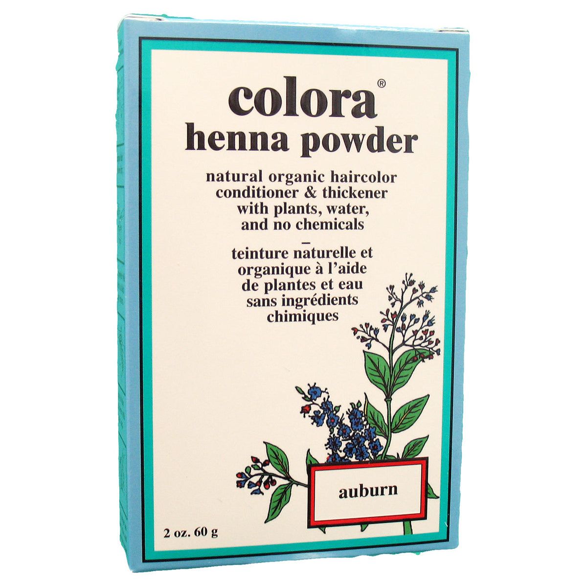 Colora Henna Powder Hair Color Auburn 2Oz Hair Color Pasteur Pharmacy