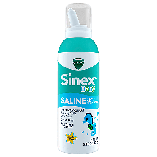 Vicks Nasal Mist, Gentle, Saline, Baby 5 Oz Personal Care Pasteur Pharmacy
