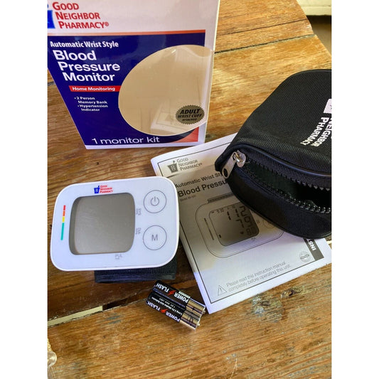 Good Neighbor Pharmacy Automatic Wrist Style Blood Pressure Monitor #394 Blood Pressure Monitors Pasteur Pharmacy