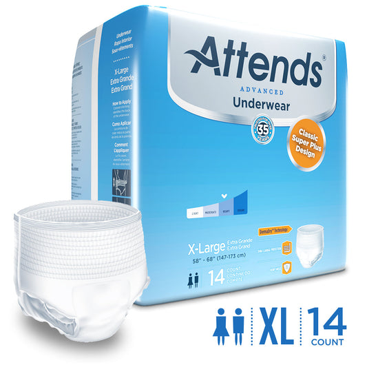 Attends Advanced Underwear, Heavy Absorbency Underwear Pasteur Pharmacy