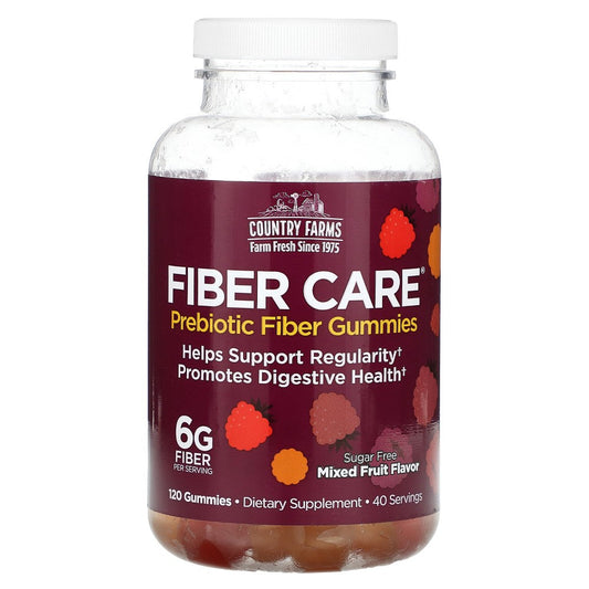 Country Farms® Fiber Care Prebiotic Gummies – Mixed Fruit Flavor Vitamins & Supplements Pasteur Pharmacy