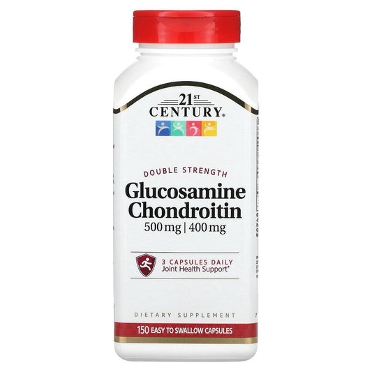 21st Century Glucosamine 500 Mg Chondroitin 400 Capsules Double Strength Vitamins & Supplements Pasteur Pharmacy