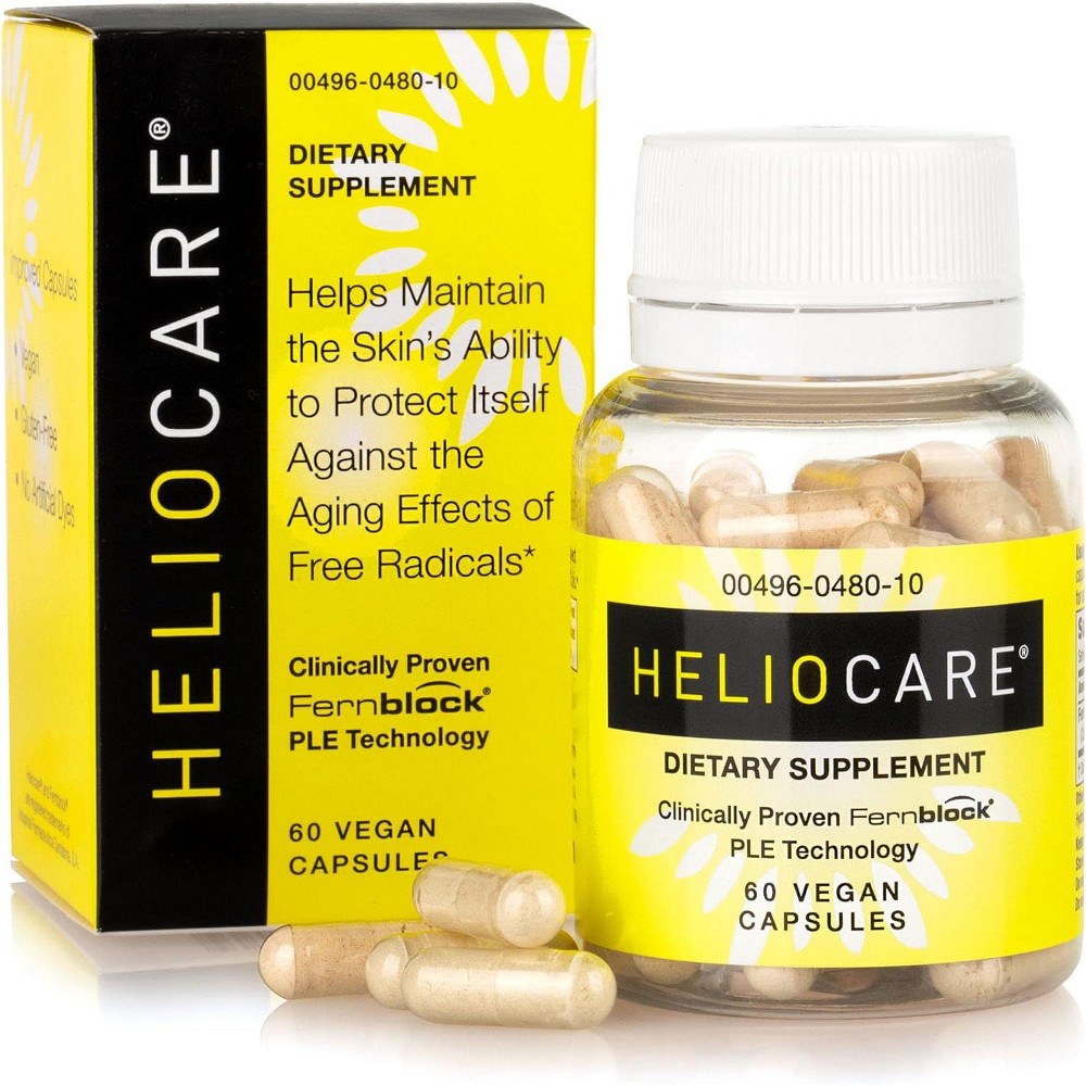 Cápsulas de fórmula antioxidante Heliocare, 60 cápsulas