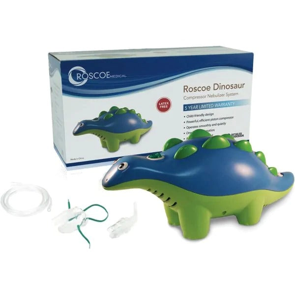 Manufacturer Roscoe Medical Dinosaur Pediatric Nebulizer Nebulizers Pasteur Pharmacy