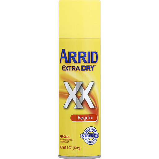 Arrid Extra Dry XX Regular Aerosol Antiperspirant Deodorant Deodorant Pasteur Pharmacy