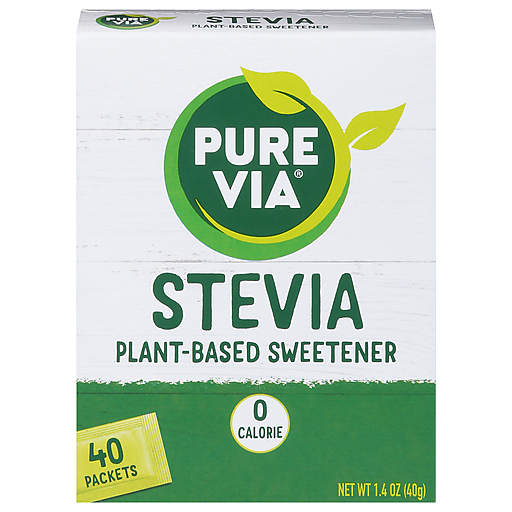 Pure Via Stevia All Natural Zero Calorie Sweetener