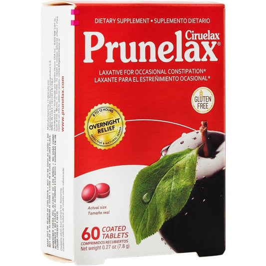 Prunelax Ciruelax Natural Laxative – Regular Mini (60 Tabs) Health & Beauty Pasteur Pharmacy