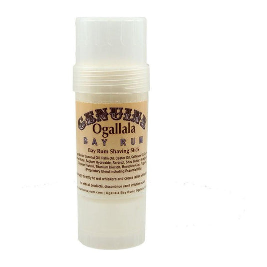 Ogallala Bay Rum Regular Scent Bay Rum Shaving Stick 2.5 Oz Shaving & Grooming Pasteur Pharmacy