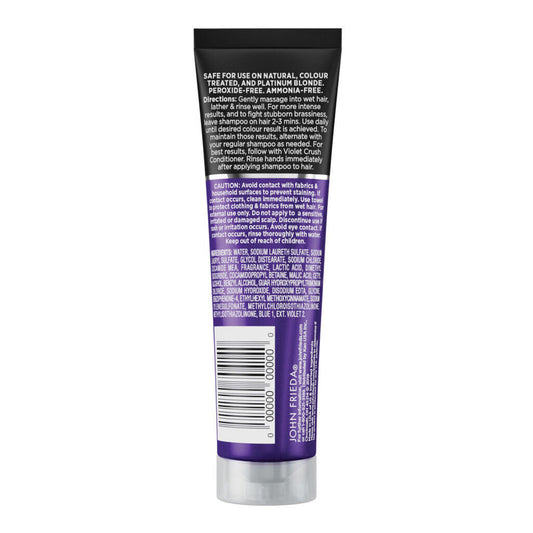 John Frieda Violet Crush Purple Shampoo For Blonde Hair - 8.3 Fl Oz Shampoo Pasteur Pharmacy