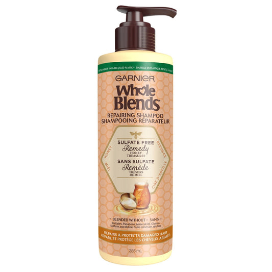 Whole Blends Garnier Sulfate Free Remedy Honey Shampoo For Very Damaged Hair, 12 Fl Oz Shampoo Pasteur Pharmacy