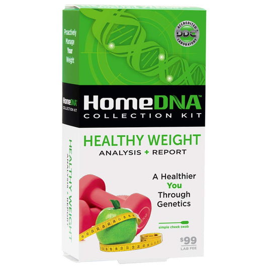 HomeDNA Healthy Weight At-Home DNA Test Kit – Personalized Nutrition & Fitness Health Care Pasteur Pharmacy
