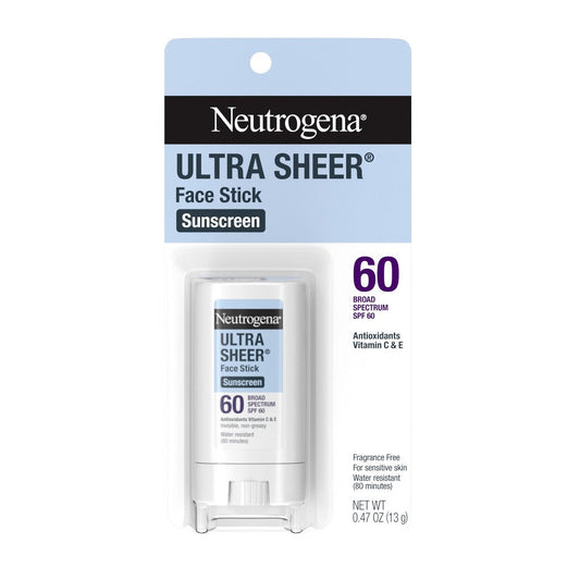 Neutrogena Ultra Sheer Face Stick - SPF 60 Sunscreen Pasteur Pharmacy