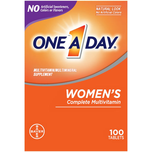 One A Day Complete Multivitamin, Women's, Tablets Vitamins & Supplements Pasteur Pharmacy