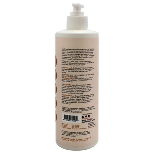 Dr. Natural Castile Body Lotion - Shea Butter Plus Vanilla By - 16 Oz Lotion & Moisturizer Pasteur Pharmacy