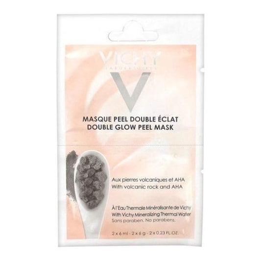 Vichy Double Glow Peel Face Mask 2 x 6ml Face Mask Pasteur Pharmacy