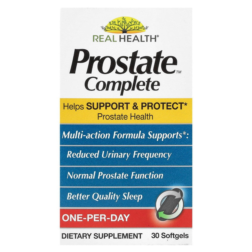 Real Health Prostate Complete One-Per-Day - 30 Softgels Vitamins & Supplements Pasteur Pharmacy