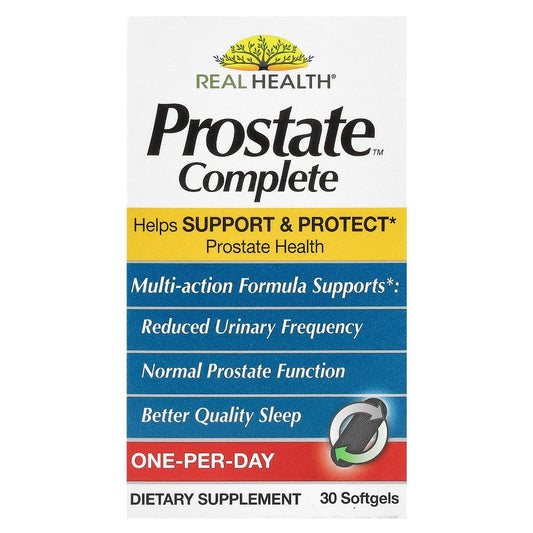 Real Health Prostate Complete One-Per-Day - 30 Softgels Vitamins & Supplements Pasteur Pharmacy
