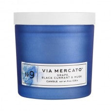 Via Mercato Blackcurrant & Musk No9 8 oz Candles Pasteur Pharmacy