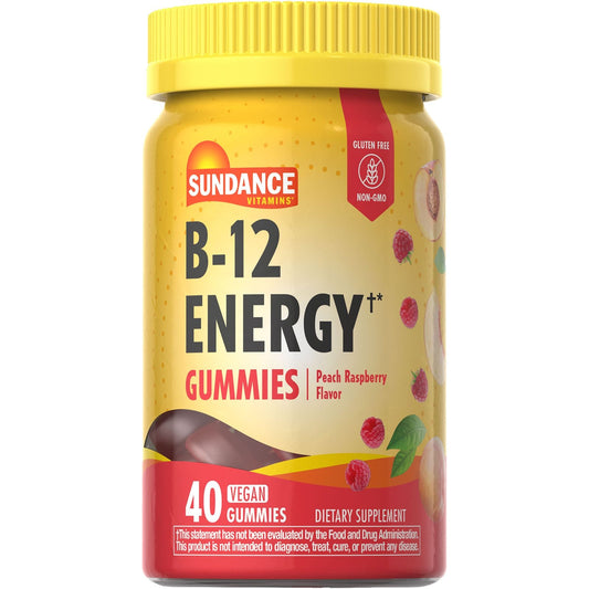 Sundance Vitamins Vitamin B-12 Energy Gummies Vitamins & Supplements Pasteur Pharmacy