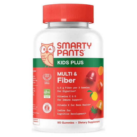 Smartypants Kids Multivitamin & Fiber Gummies For Digestive Health - 90ct Vitamins & Supplements Pasteur Pharmacy