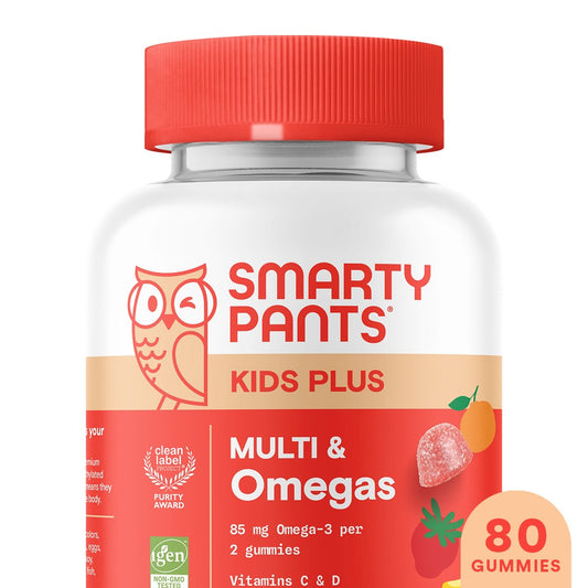 SmartyPants Kids' Multivitamin &amp; Omega-3 – 80 Count Chewables Vitamins & Supplements Pasteur Pharmacy