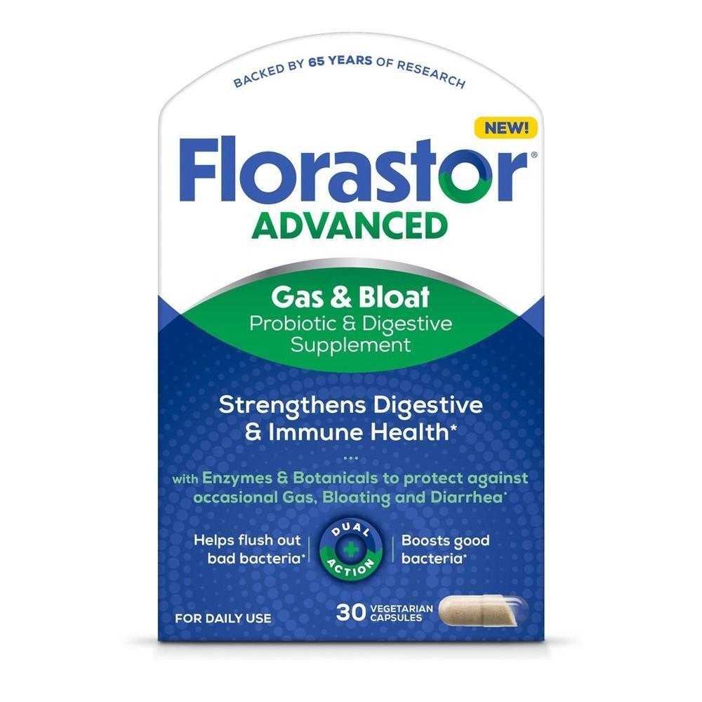 Florastor Advanced Gas & Bloat Probiotic & Digestive Supplement Health & Beauty Pasteur Pharmacy