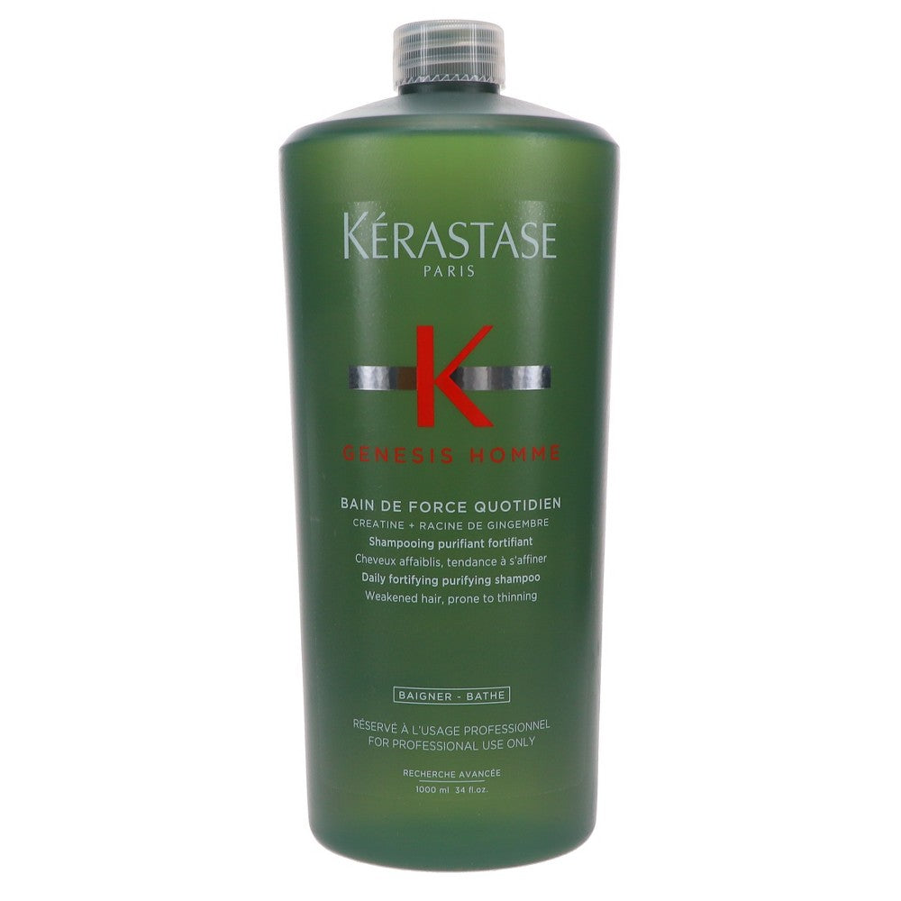 Kerastase Genesis Homme Bain De Force Quotidien Shampoo 33.8 Oz Shampoo Pasteur Pharmacy