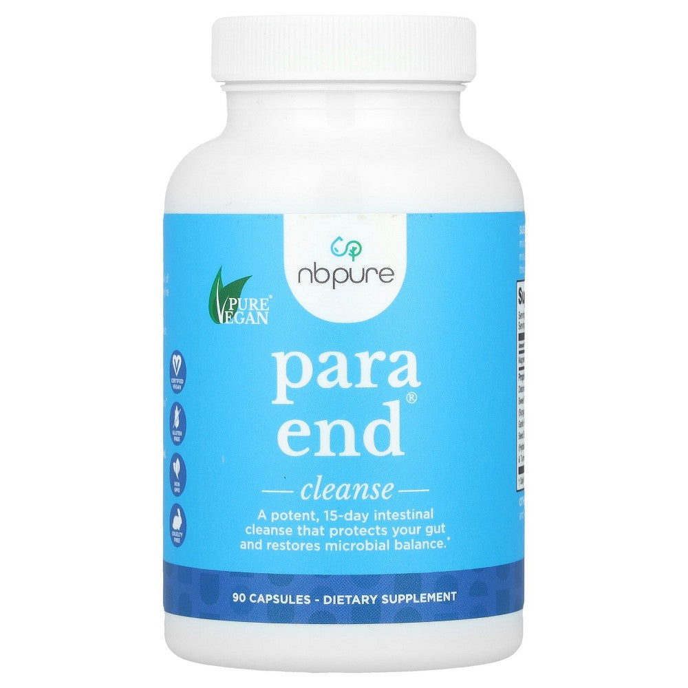 NB Pure Para End, Cleanse, 90 Capsules Vitamins & Supplements Pasteur Pharmacy