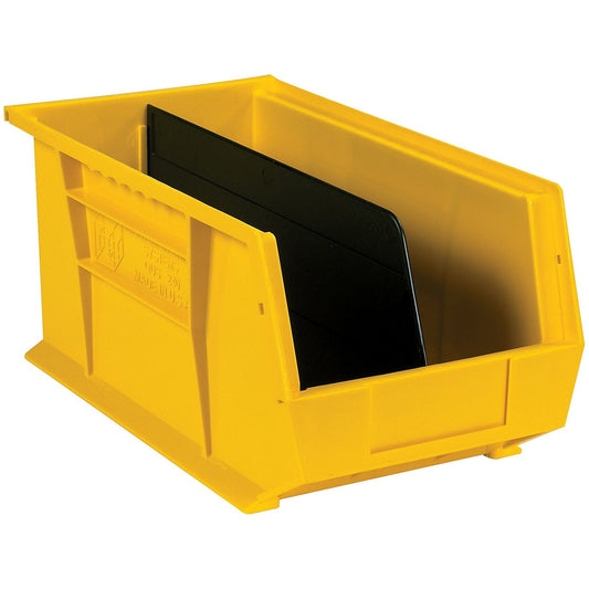 Quantum Storage Systems BOX Black Stack And Hang Bin Divider, 13 7/8" X 6 3/4" Cabinets & Storage Pasteur Pharmacy