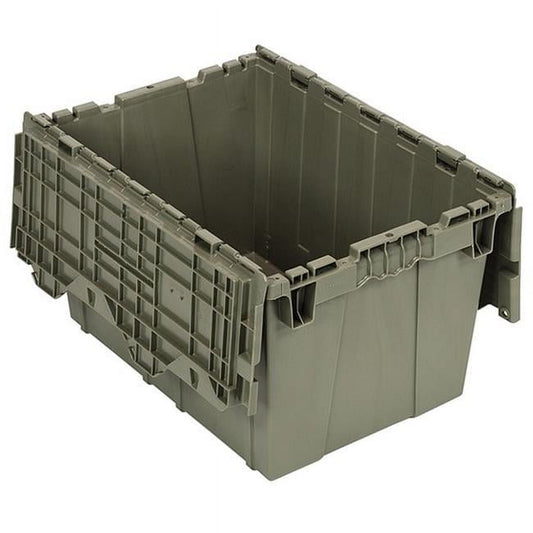 Quantum Storage Systems Gray Attached Lid Container, Plastic Storage & Organization Pasteur Pharmacy