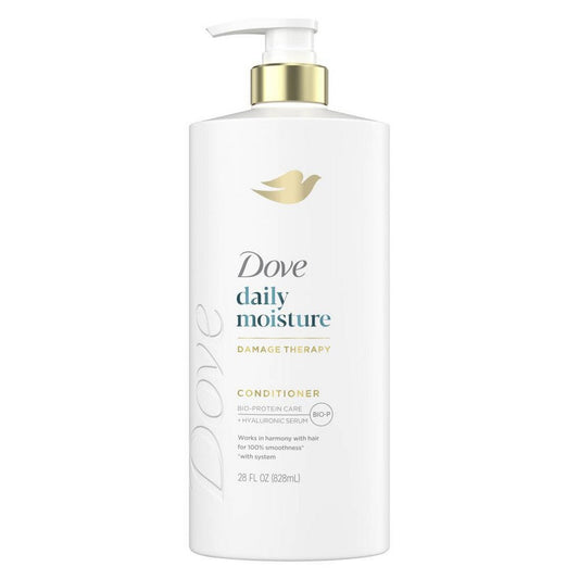 Dove Er Daily Moisture For Dry Hair With Bio-Protein Care Technology And Hyaluronic Serum 28 Fl Oz Shampoo & Conditioner Pasteur Pharmacy
