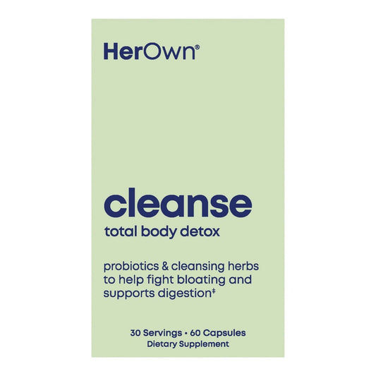 Her Own Cleanse - Gentle Detox & Gut Health - 60 Capsules Vitamins & Supplements Pasteur Pharmacy