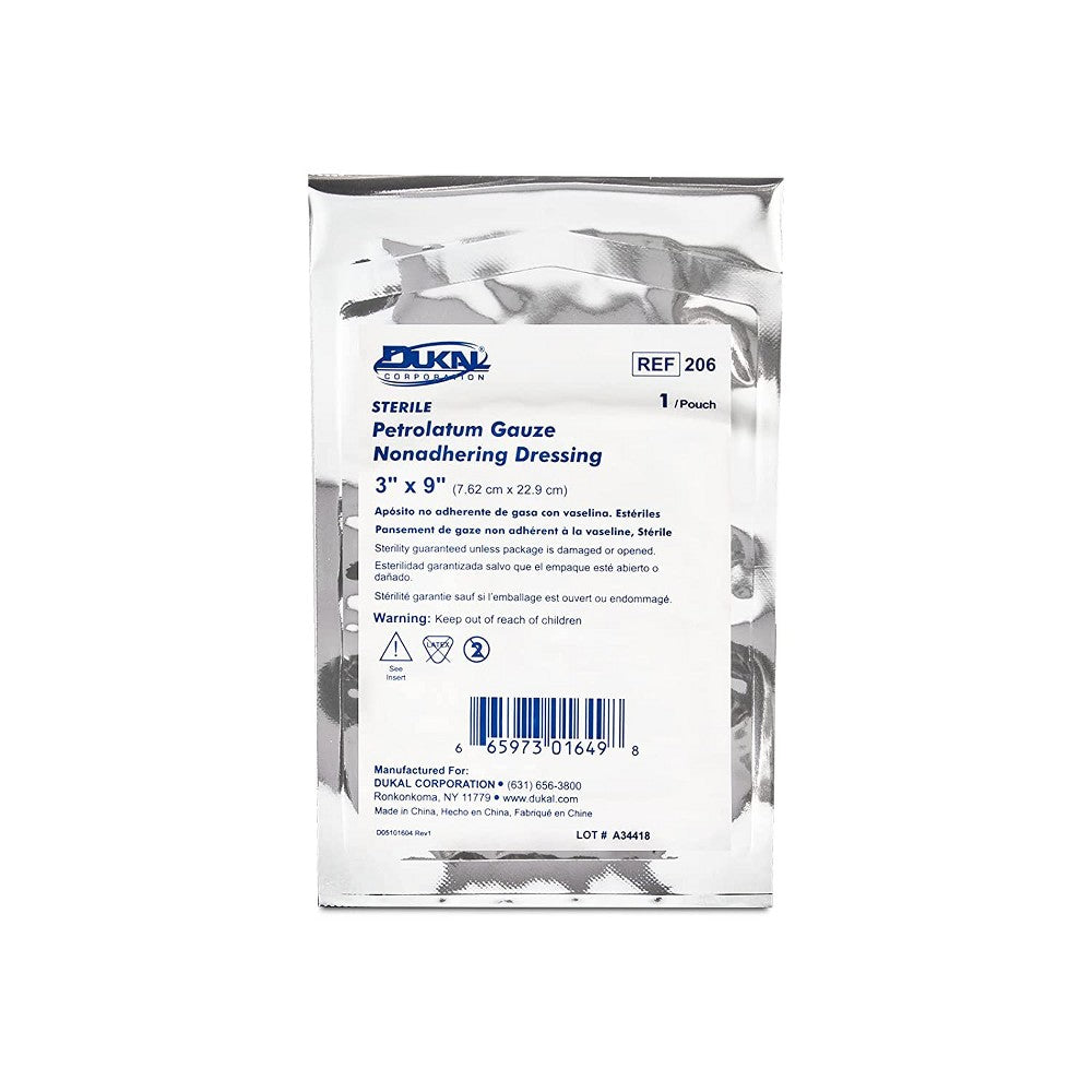 Dukal Petrolatum Dressing 3X9In 50ct Skin Care Pasteur Pharmacy