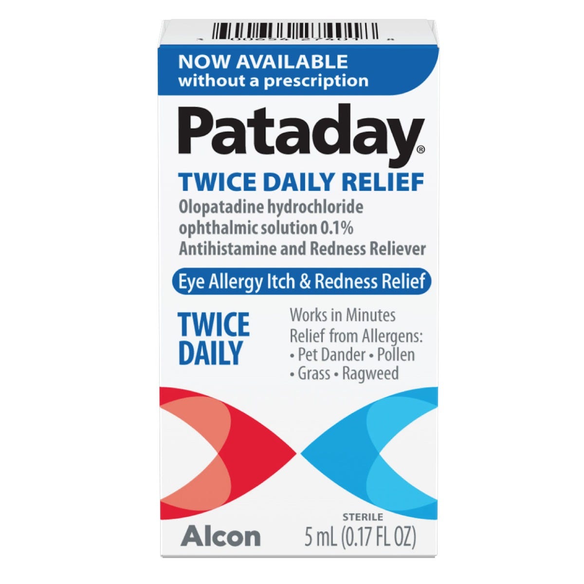 Pataday Twice Daily Eye Allergy Itch & Redness Relief - 0.17 Fl Oz Personal Care Pasteur Pharmacy